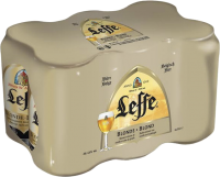 Leffe Blond set van 6 blikjes van 0,33 liter